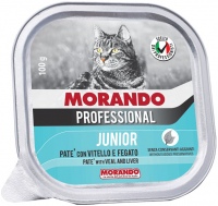 Photos - Cat Food Morando Professional Junior Pate with Veal/Liver 100 g 