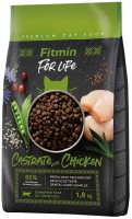 Photos - Cat Food Fitmin For Life Castrate with Chicken  1.8 kg
