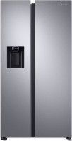 Photos - Fridge Samsung RS68A884CSL silver