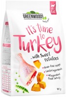Photos - Cat Food Greenwoods It`s Time to Turkey  400 g