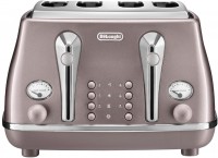 Photos - Toaster De'Longhi Icona Metallics CTOT 4003.PK 