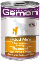 Photos - Dog Food Gemon Adult Canned Mini Breed Chicken/Rice 415 g 1
