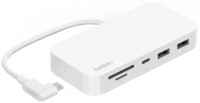 Card Reader / USB Hub Belkin Connect USB-C 6-in-1 Multiport Hub with Mount 