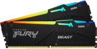 Photos - RAM Kingston Fury Beast RGB DDR5 2x32Gb KF560C30BBEAK2-64