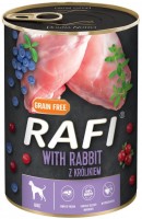 Photos - Dog Food Rafi Adult Grain Free Rabbit Canned 