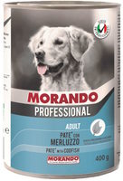 Photos - Dog Food Morando Professional Dog Pate with Codfish 400 g 1