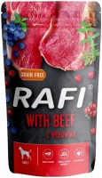 Photos - Dog Food Rafi Adult Grain Free Beef Pouch 500 g 1