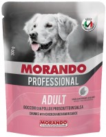 Photos - Dog Food Morando Professional Adult Chicken/Hum in Sauce 300 g 1