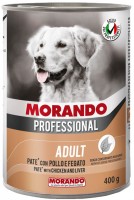 Photos - Dog Food Morando Professional Dog Pate with Chicken/Liver 400 g 1