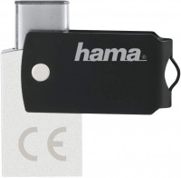 Photos - USB Flash Drive Hama C-Turn USB 3.0 64Gb 