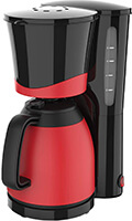 Photos - Coffee Maker Kalorik TKG KA 520 BKRD red