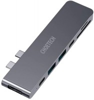 Card Reader / USB Hub Choetech 7-in-1 USB-C Multiport Adapter 