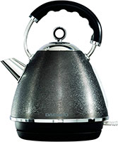 Photos - Electric Kettle Daewoo Glace Noir SDA2052 3000 W 1.7 L  graphite