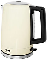 Photos - Electric Kettle Beko WKM7306C 3000 W 1.7 L  beige