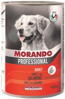 Photos - Dog Food Morando Professional Adult Dog Pate with Salmon 400 g 1