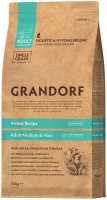 Photos - Dog Food Grandorf Adult Medium/Maxi Breeds 4 Meat 