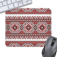 Photos - Mouse Pad Presentville Ukrainian Ornament (Red) 
