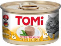 Photos - Cat Food TOMi Can Adult Duck 85 g 