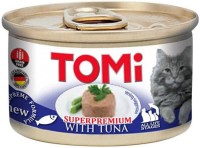 Photos - Cat Food TOMi Can Adult Tuna 85 g 