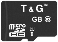 Photos - Memory Card T&G microSD class 10 UHS-I U1 + SD adapter 4 GB