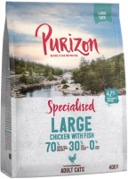 Photos - Cat Food Purizon Adult Large Chicken with Fish  400 g
