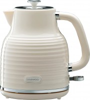 Photos - Electric Kettle Daewoo Sienna SDA2480GE ivory