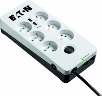 Photos - Surge Protector / Extension Lead Eaton Protection Box 8 USB Tel PB8TUF 