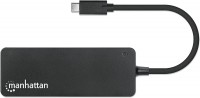 Card Reader / USB Hub MANHATTAN 7-Port USB 3.0 Type-C Hub 