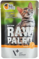 Photos - Cat Food VetExpert Raw Paleo Kitten Turkey 100 g 