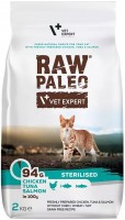 Photos - Cat Food VetExpert Raw Paleo Sterilised Chicken/Tuna  2 kg