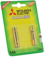 Photos - Battery Mitsubishi Alkaline  2xAAA