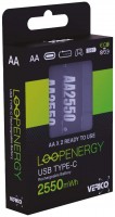 Photos - Battery Verico Loop Energy  2xAA 1700 mAh