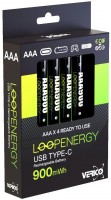 Photos - Battery Verico Loop Energy  4xAAA 600 mAh