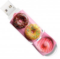 Photos - USB Flash Drive Integral Xpression USB 3.0 Doughnuts 128Gb 