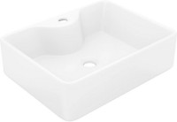 Photos - Bathroom Sink VidaXL Ceramic Bathroom Sink Basin 141936 480 mm