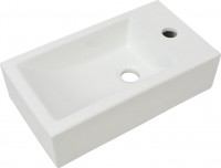 Photos - Bathroom Sink VidaXL Basin Rectangular Ceramic 142343 460 mm