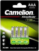 Photos - Battery Camelion Always Ready 4xAAA 1100 mAh 