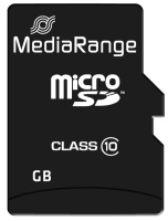 Photos - Memory Card MediaRange microSD Class 10 with Adapter 64 GB
