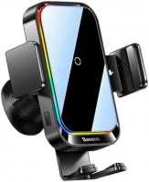 Photos - Holder / Stand BASEUS Halo Electric Wireless Charging Car Mount 