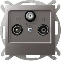 Photos - Socket Ospel Impresja GPA-YSP/m/23 gray