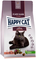 Photos - Cat Food Happy Cat Adult Sterilised Salmon  4 kg