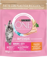 Photos - Cat Food Purina ONE Junior Dual Defense with Chicken  450 g