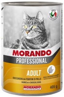 Photos - Cat Food Morando Professional Adult Can with Chicken Livers 405 g 