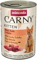 Photos - Cat Food Animonda Kitten Carny Beef/Veal/Chicken  400 g