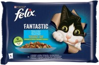 Photos - Cat Food Felix Fantastic Selection of Flavors in Jelly 4 pcs 
