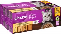 Photos - Cat Food Whiskas 1+ Pure Delight Poultry Ragout in Jelly 40 pcs 