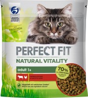 Photos - Cat Food Perfect Fit Adult Natural Vitality with Beef/Chicken  650 g