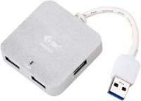 Photos - Card Reader / USB Hub i-Tec USB 3.0 Metal Passive HUB 4 Port 