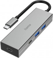 Card Reader / USB Hub Hama H-200136 