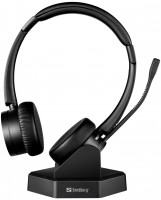 Photos - Headphones Sandberg Bluetooth Office Headset Pro+ 